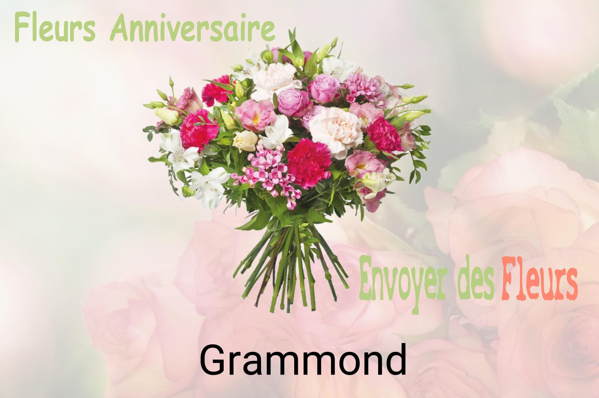Bouquet de fleurs d’anniversaire livré à Grammond