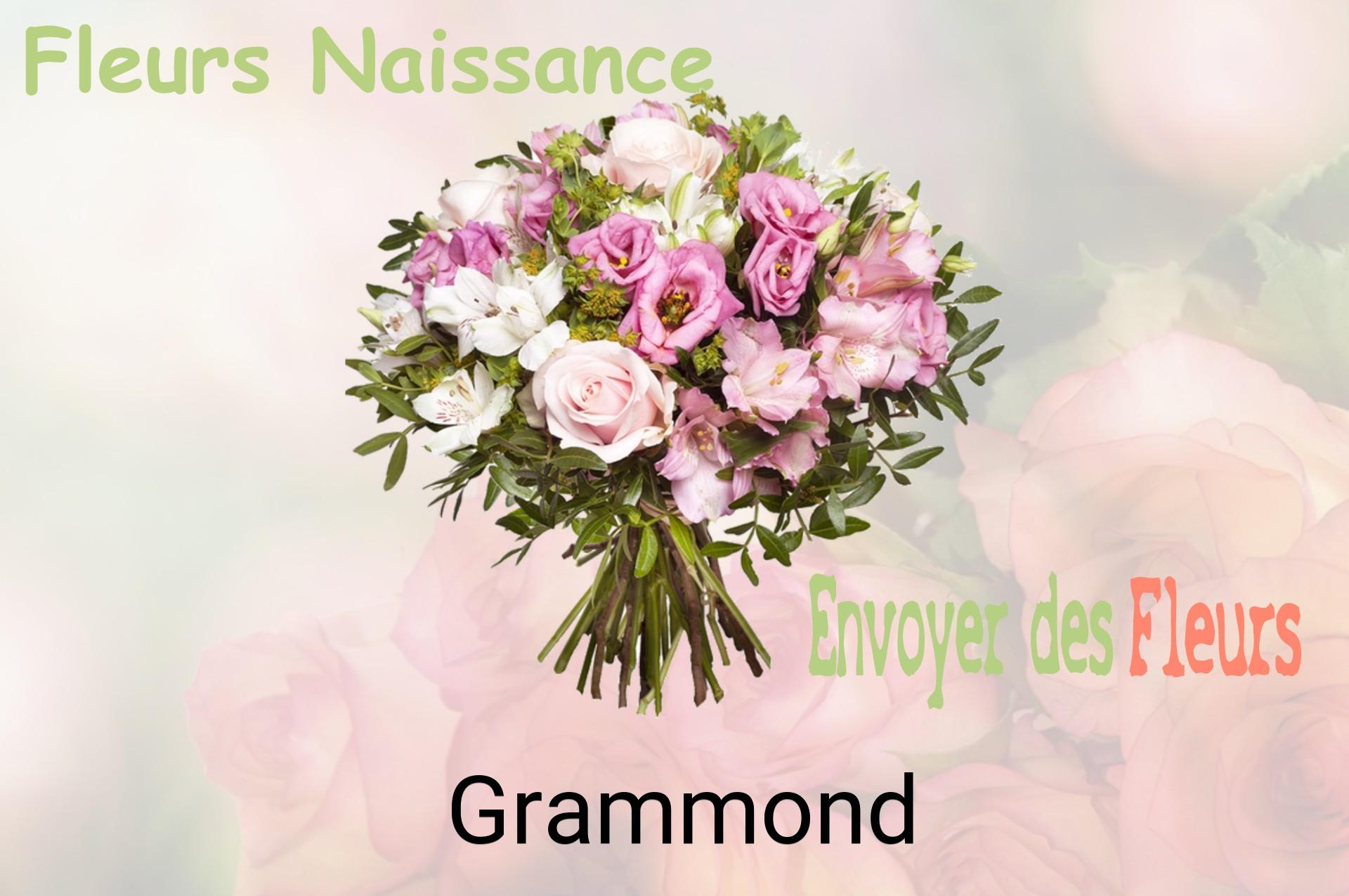 Bouquet de fleurs de naissance livré à Grammond